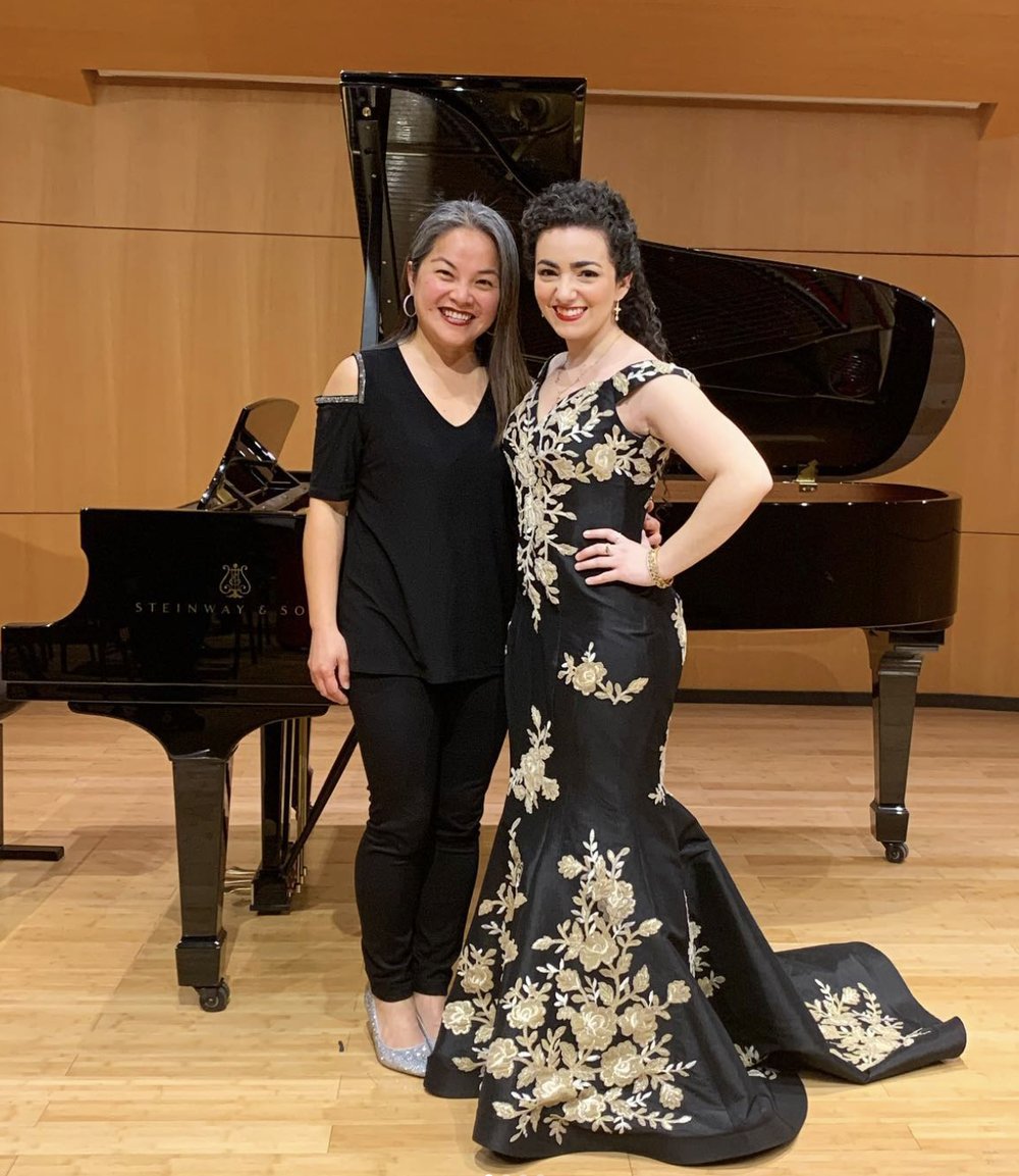 After a recital
