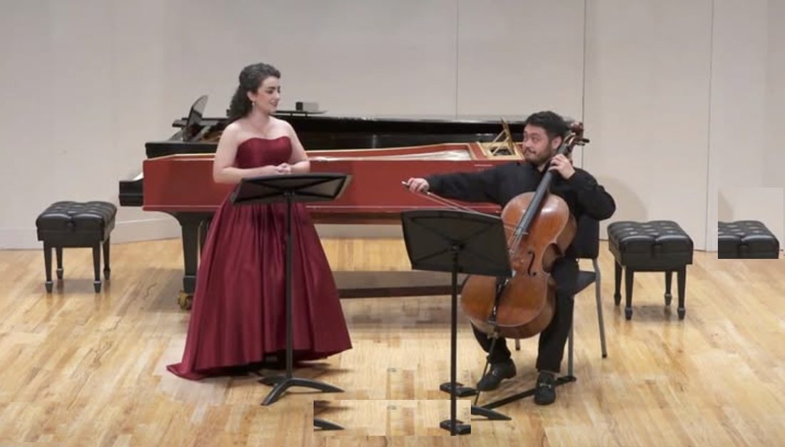 In recital · soprano and cello