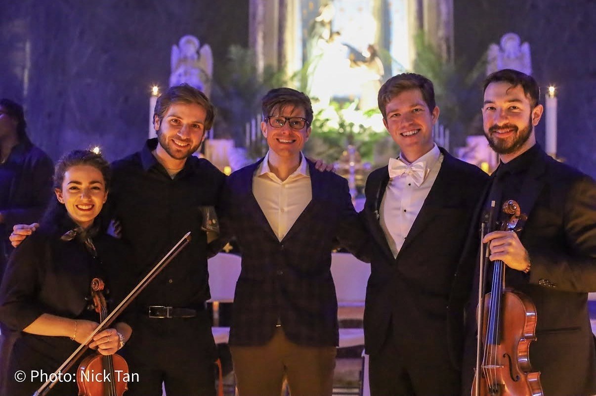 After a sacred music concert