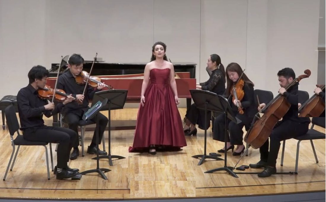 D.M.A. recital · with chamber ensemble